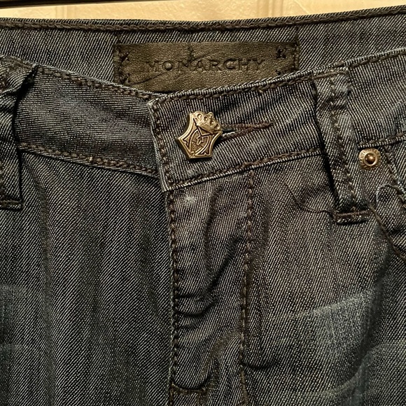 MONARCHY Women’s Denim Jeans. Sz 28. Inseam 33. Blue. - Picture 4 of 6